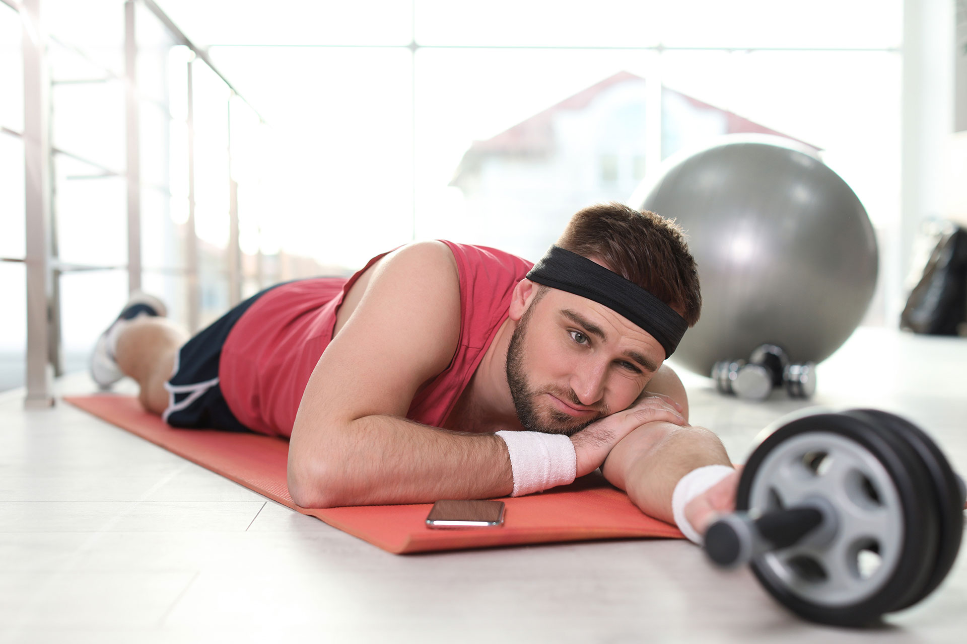 Hero Quit Exercise Tired