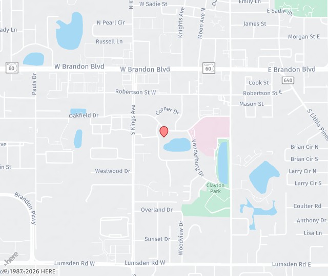 Location Map: 503 Eichenfeld Drive, Suite 103 Brandon, Florida 33511